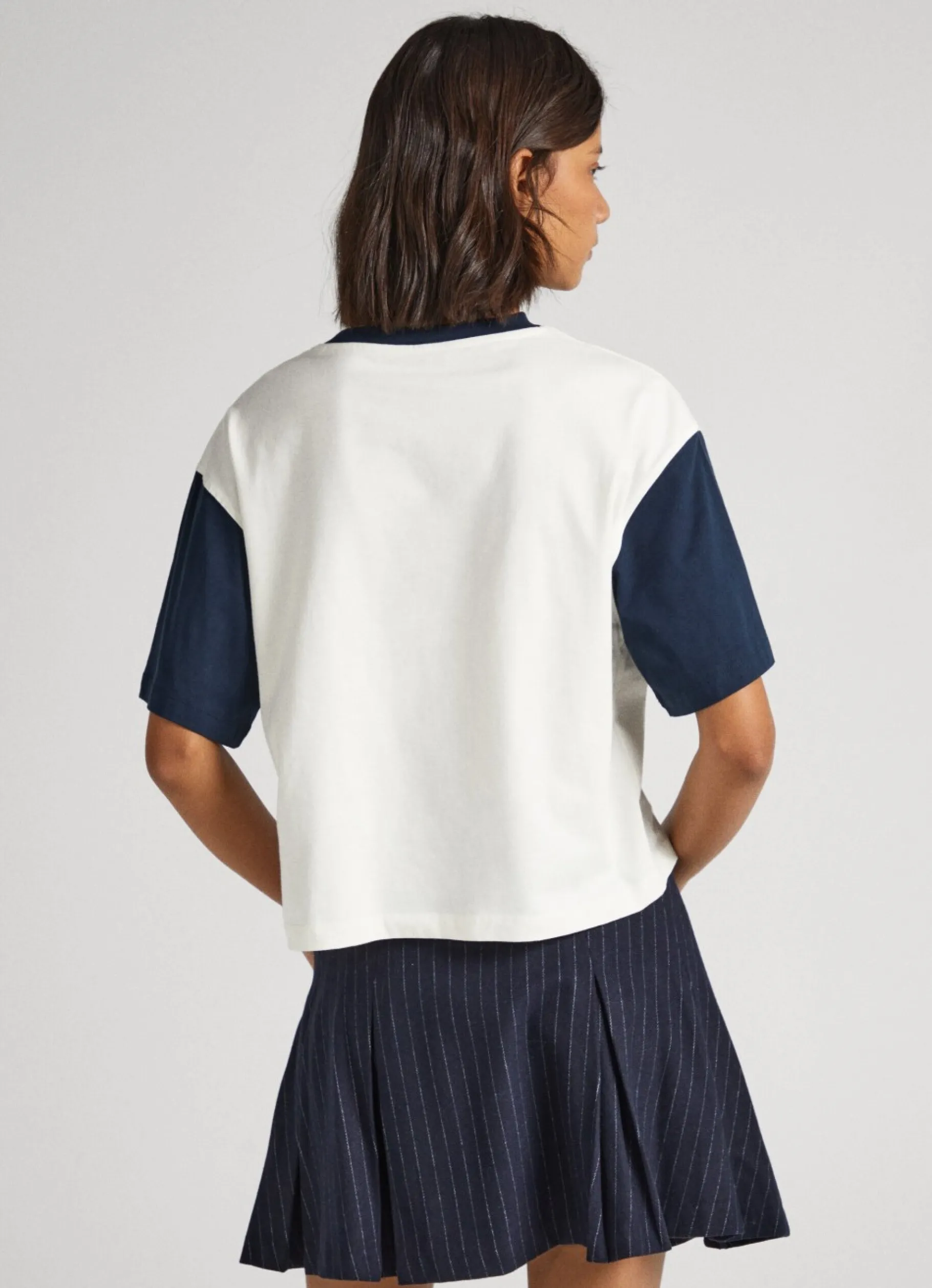 Women Pepe Jeans Heritage Logo T-Shirt