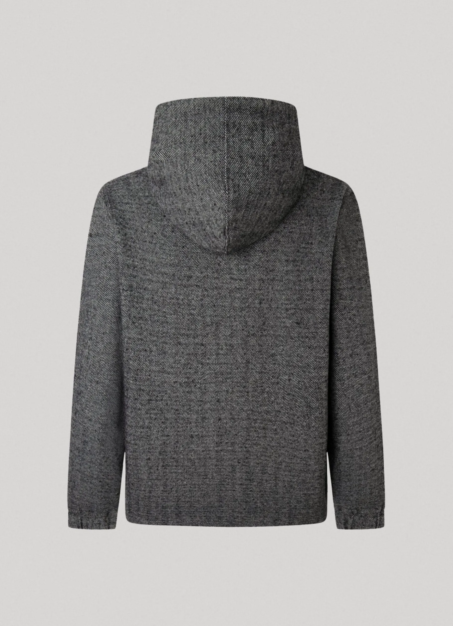 Men Pepe Jeans Herringbone Hooded Sweatshirt