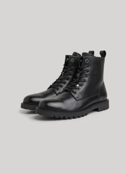 Men Pepe Jeans High Leather Boots
