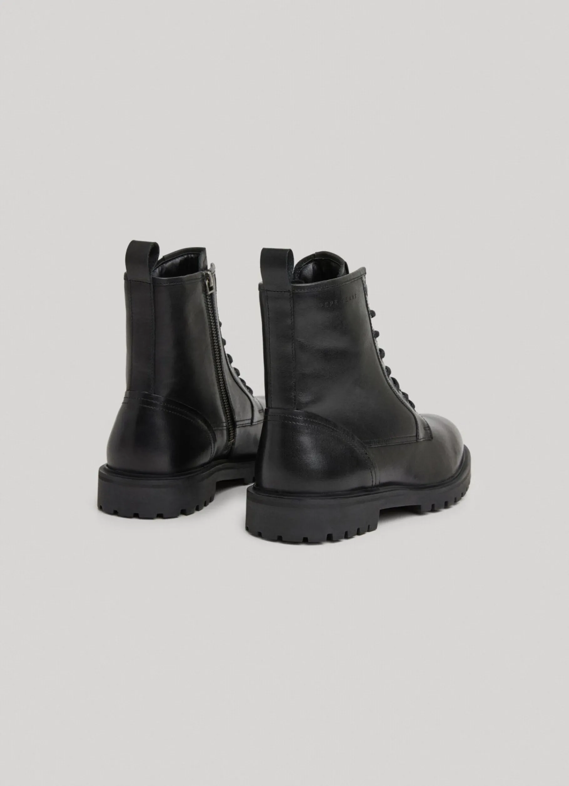 Men Pepe Jeans High Leather Boots
