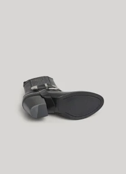 Women Pepe Jeans High-Heel Mid-Calf Boot