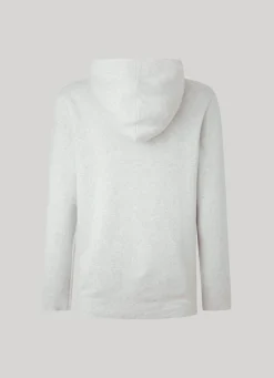 Men Pepe Jeans Hooded Cotton Sweatshirt