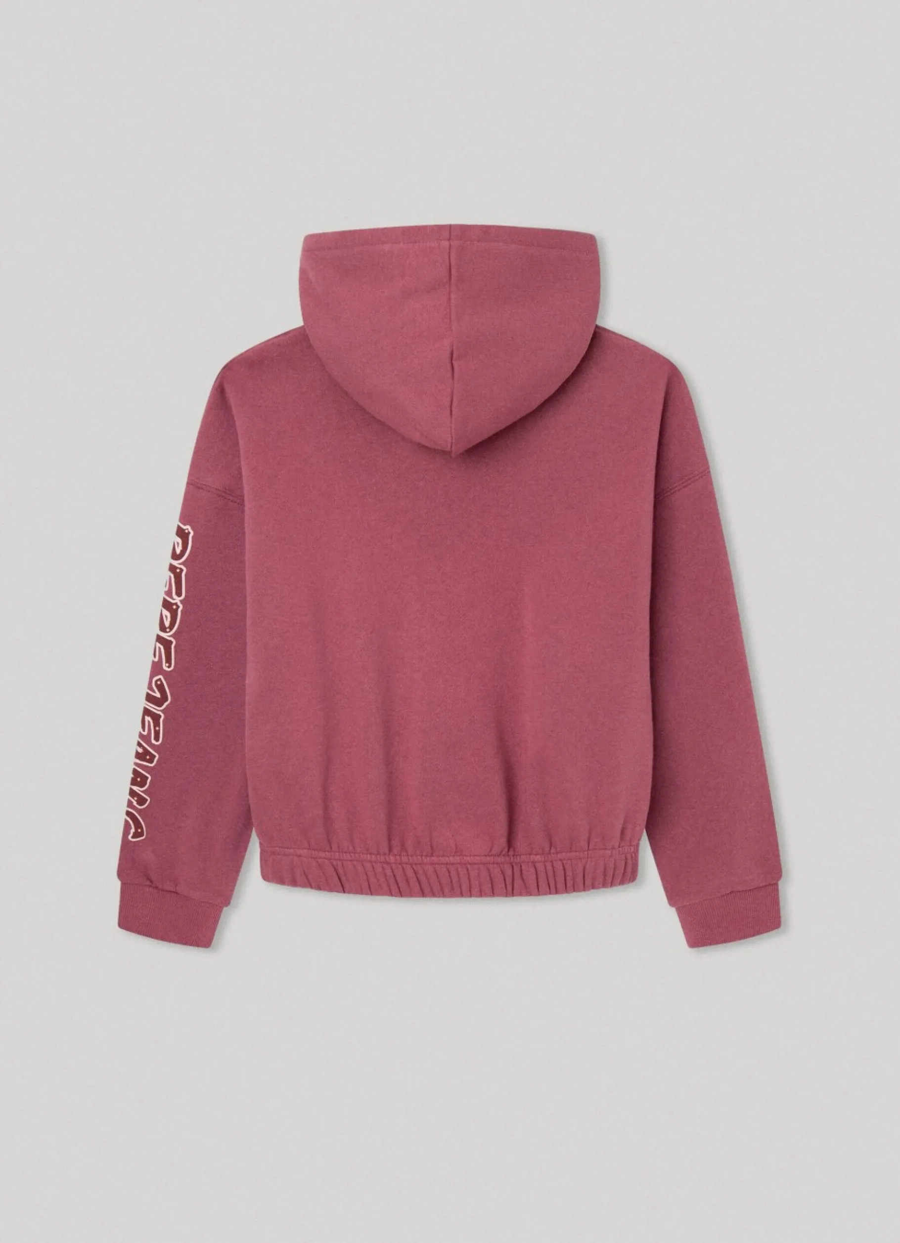 Girl Pepe Jeans Hooded Cotton Sweatshirt