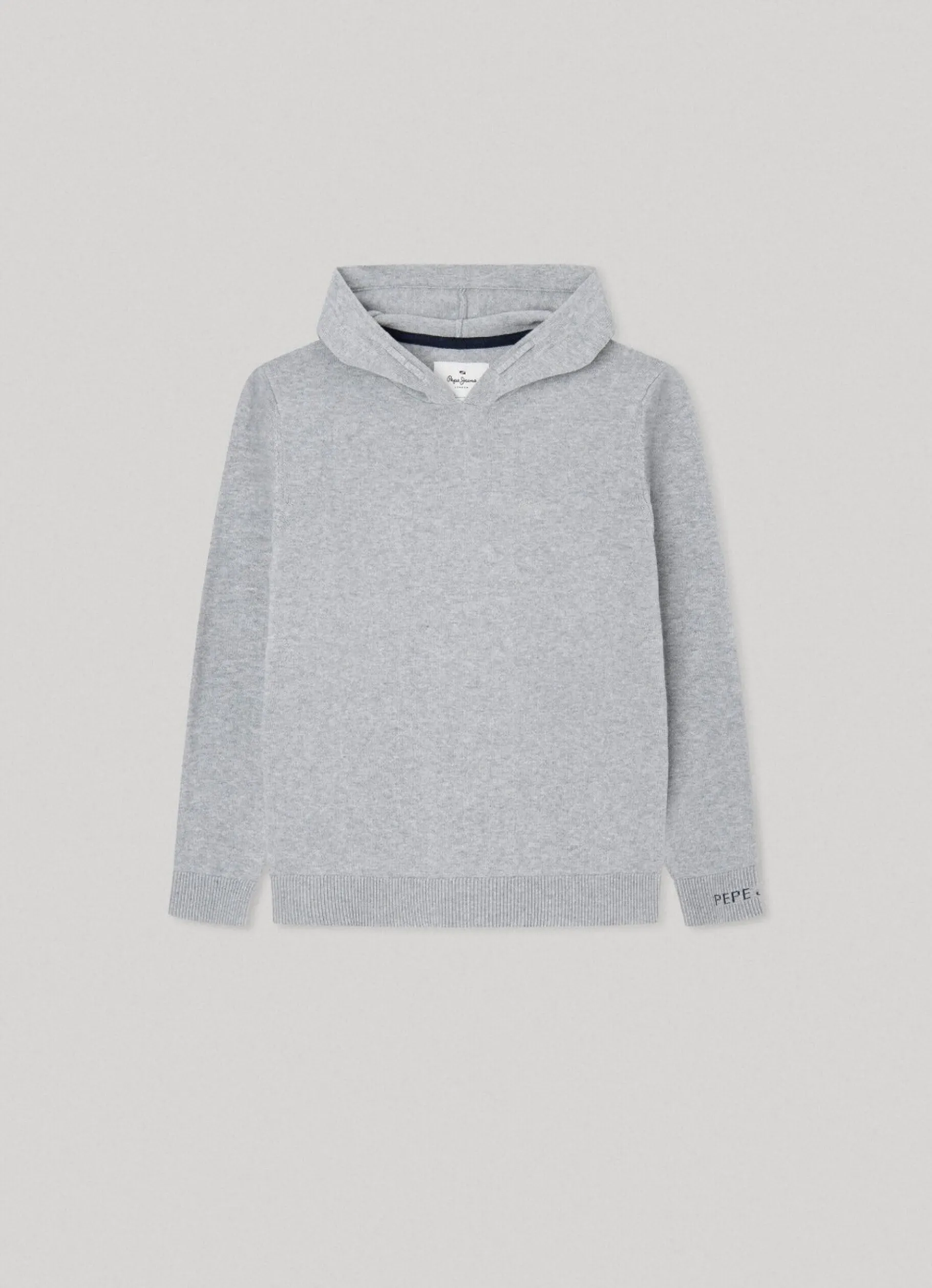 Boy Pepe Jeans Hooded Cotton Sweatshirt