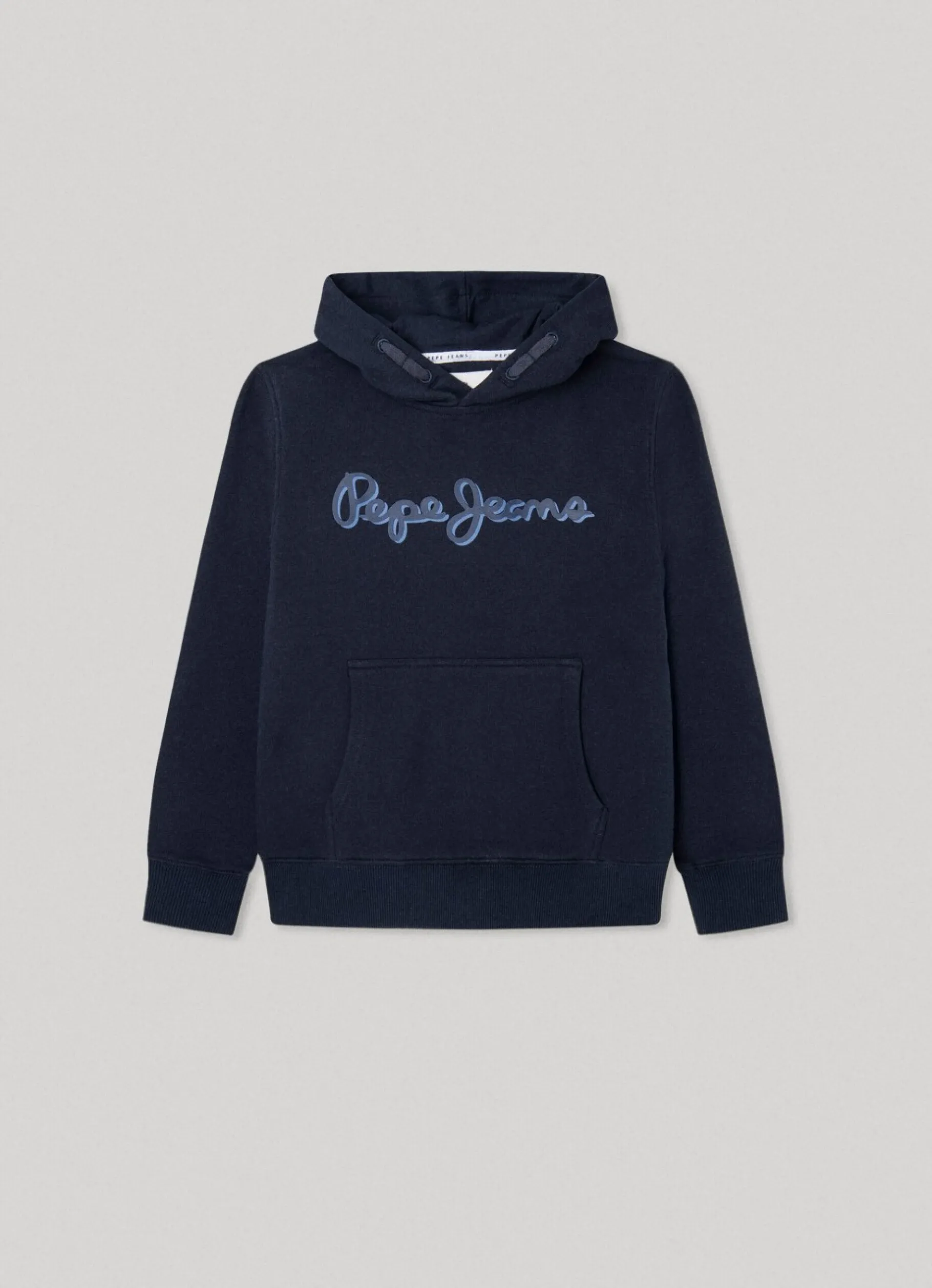 Boy Pepe Jeans Hoodie With 3D- Effect Logo