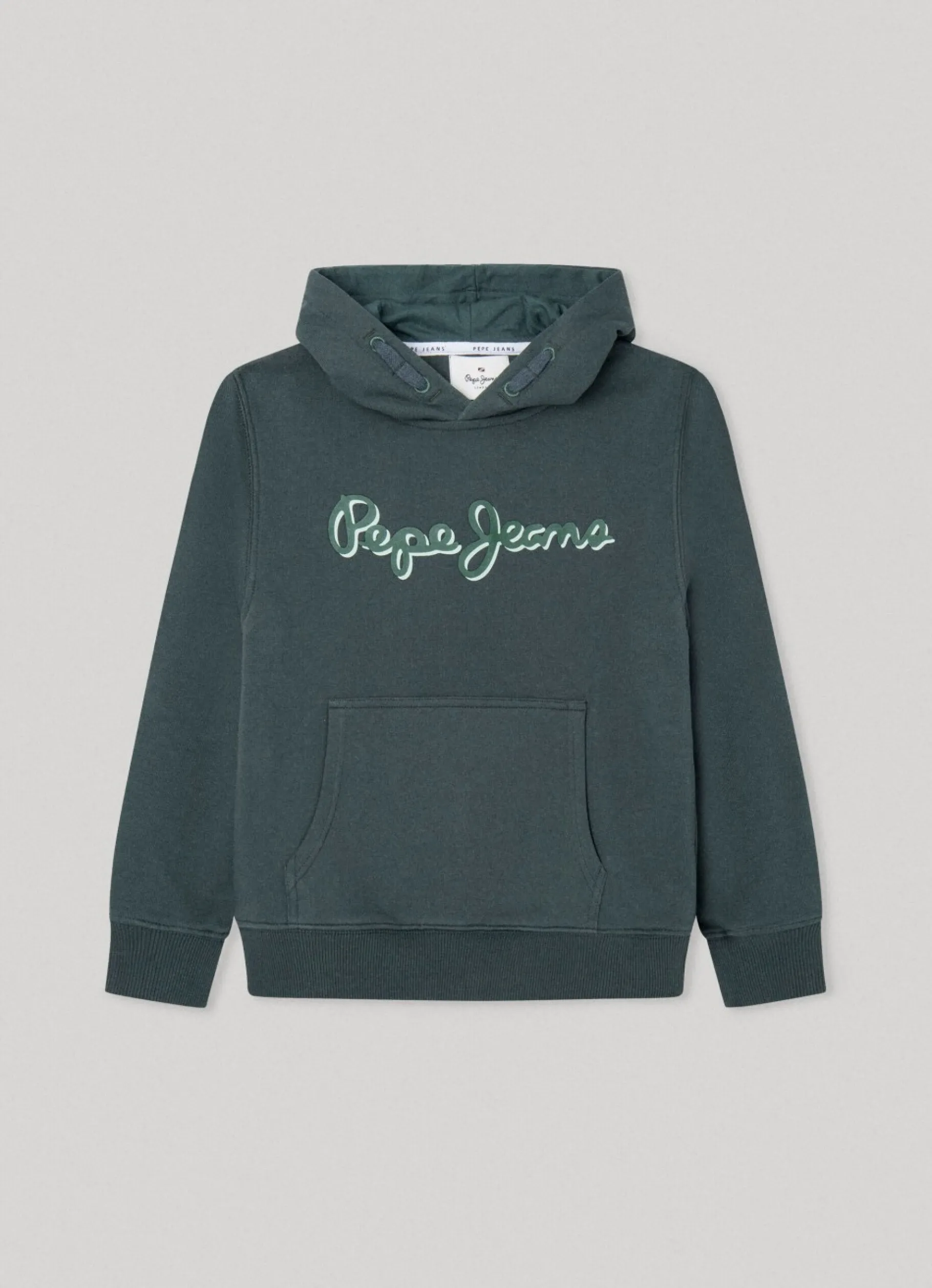 Boy Pepe Jeans Hoodie With 3D- Effect Logo