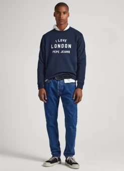 Men Pepe Jeans I Love London Tapered Fit Jeans