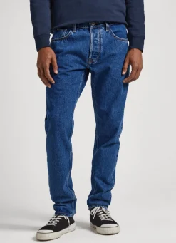 Men Pepe Jeans I Love London Tapered Fit Jeans