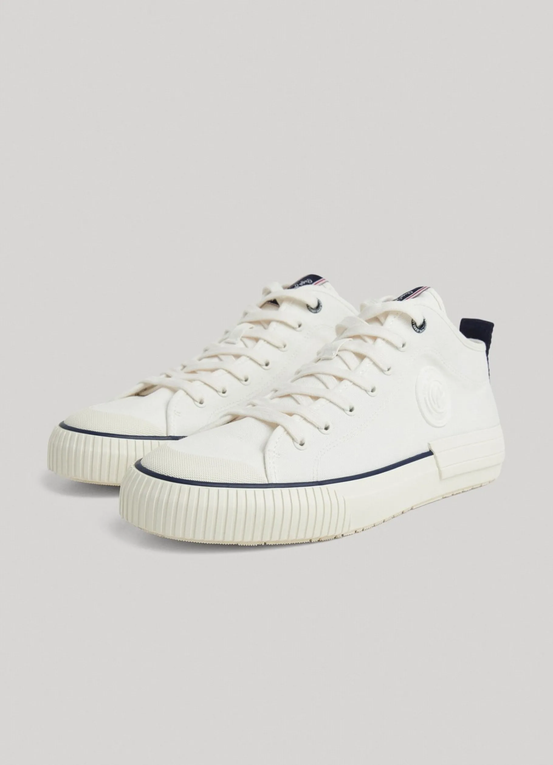 Men Pepe Jeans Industry Basic Canvas Trainers