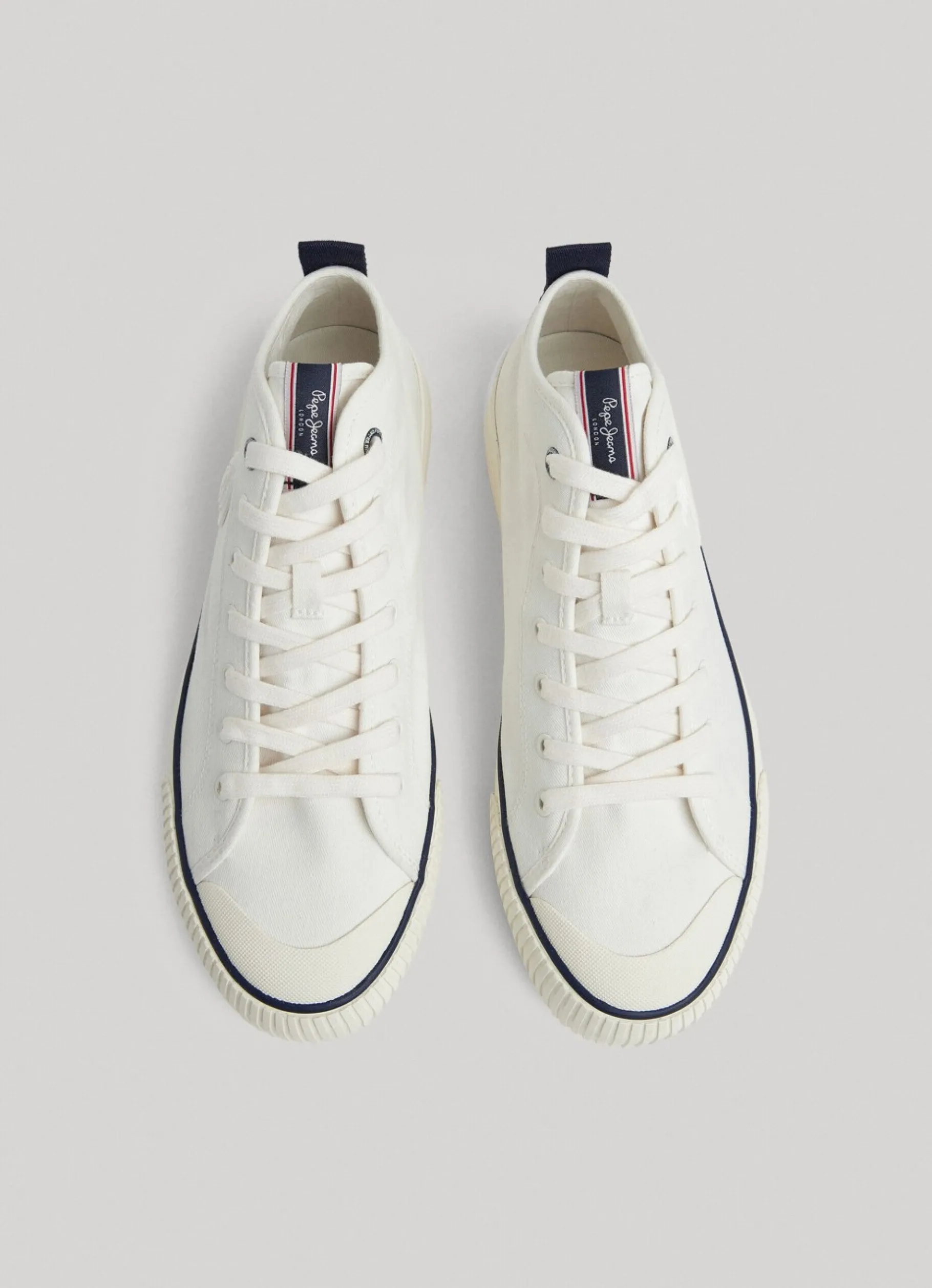 Men Pepe Jeans Industry Basic Canvas Trainers