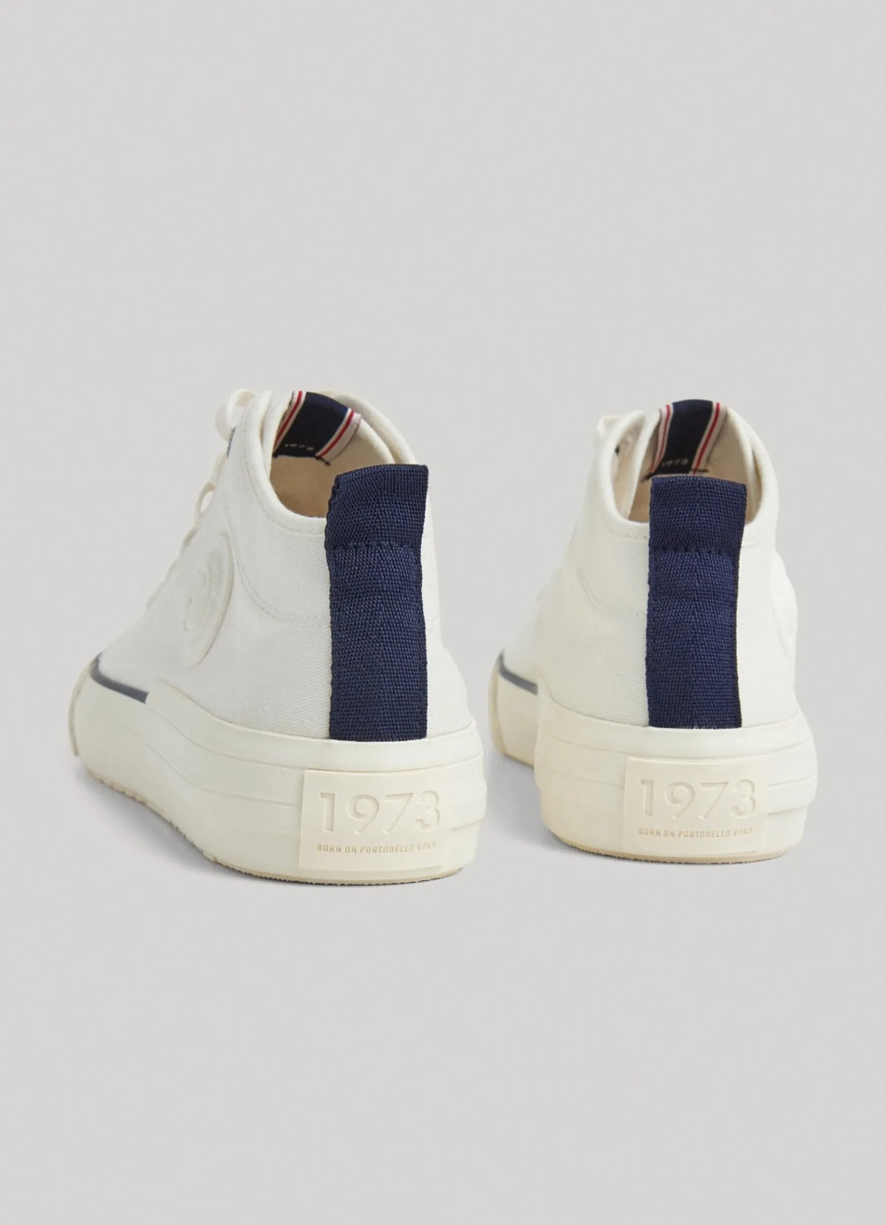 Men Pepe Jeans Industry Basic Canvas Trainers
