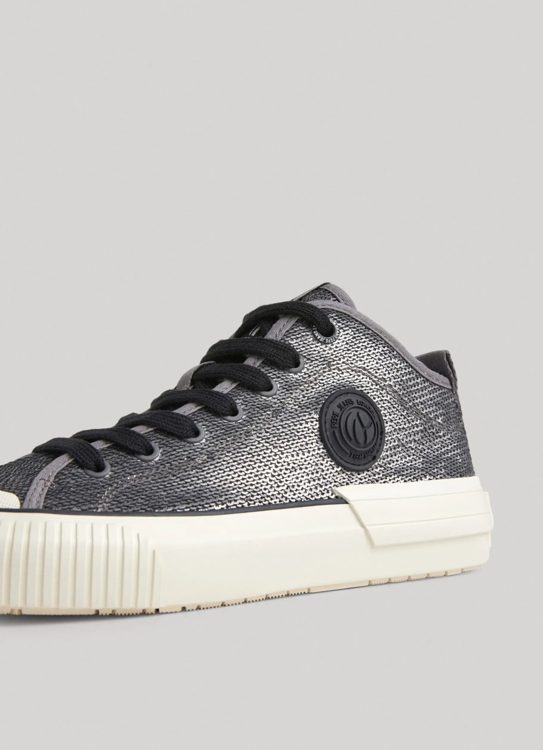 Women Pepe Jeans Industry Sequins Trainers