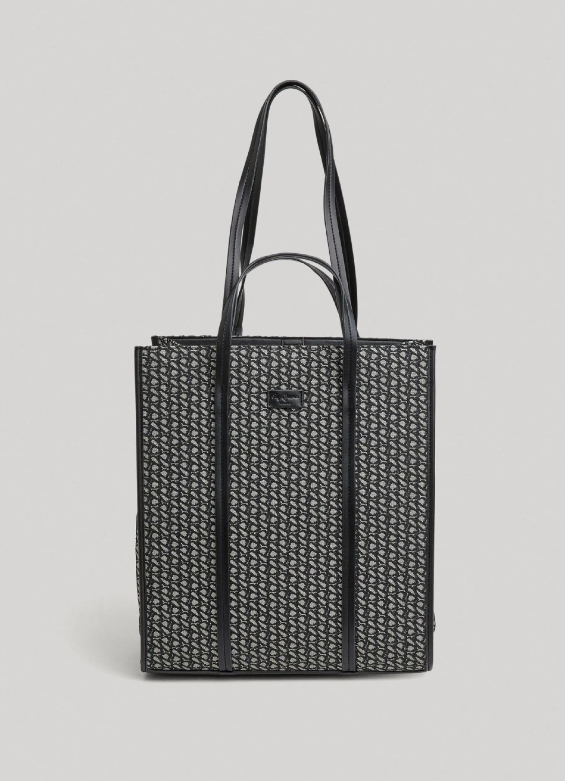 Women Pepe Jeans Jacquard Tote Bag