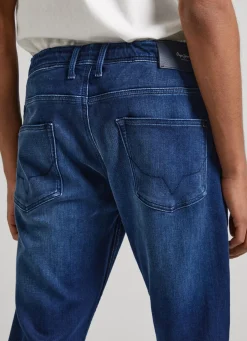 Men Pepe Jeans Jagger Slim Fit Mid-Rise Jeans