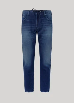 Men Pepe Jeans Jagger Slim Fit Mid-Rise Jeans