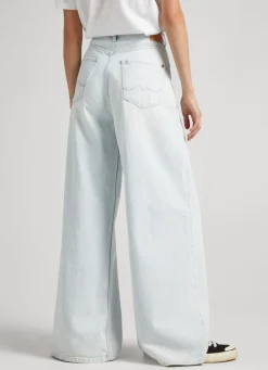 Women Pepe Jeans Jaimy Wide Fit High-Rise Jeans