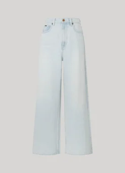 Women Pepe Jeans Jaimy Wide Fit High-Rise Jeans