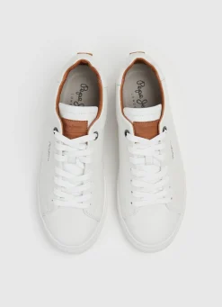 Men Pepe Jeans Joe Cup One Leather Trainers
