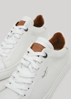 Men Pepe Jeans Joe Cup One Leather Trainers