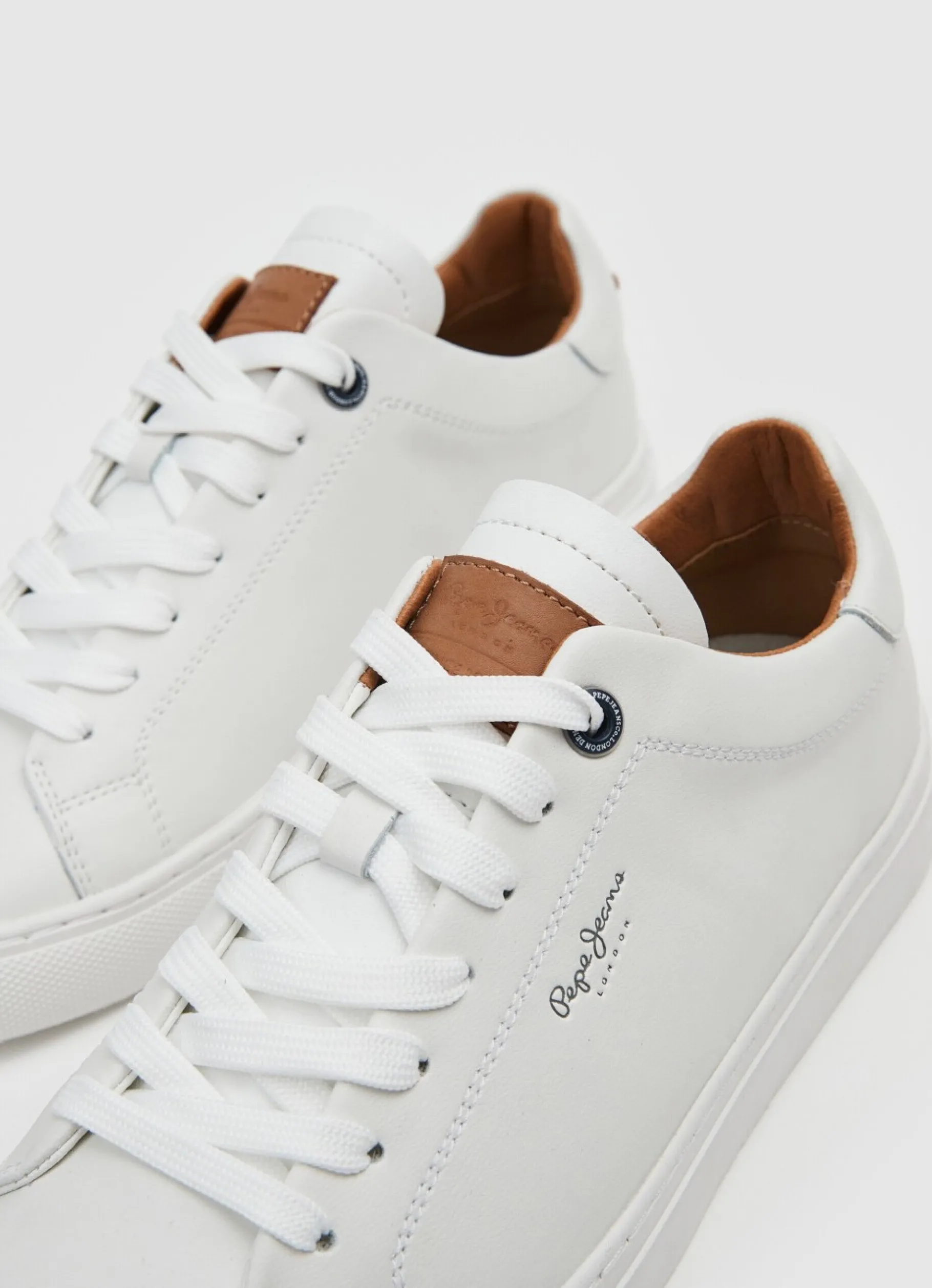 Men Pepe Jeans Joe Cup One Leather Trainers