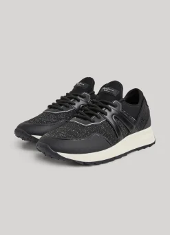 Women Pepe Jeans Joy Bright Combined Trainers