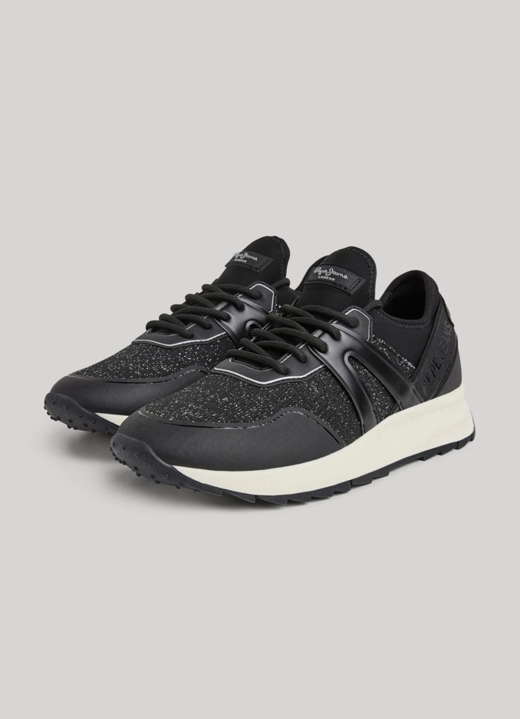 Women Pepe Jeans Joy Bright Combined Trainers
