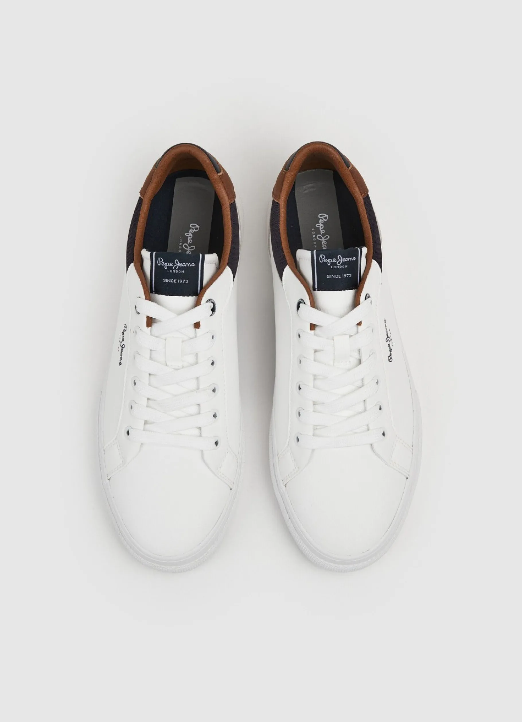 Men Pepe Jeans Kenton Court Combined Sneakers
