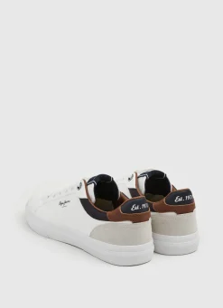 Men Pepe Jeans Kenton Court Combined Sneakers
