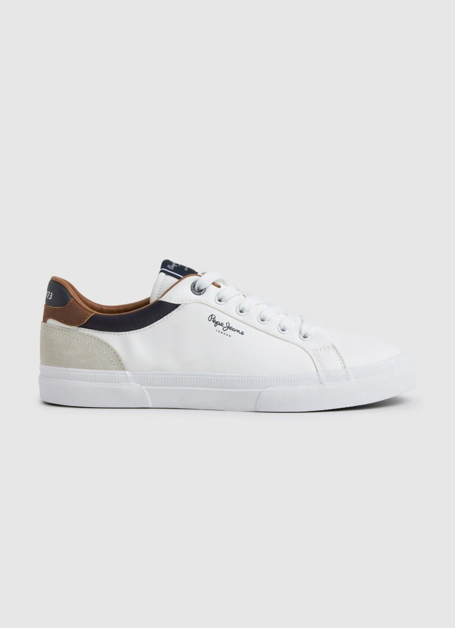 Men Pepe Jeans Kenton Court Combined Sneakers
