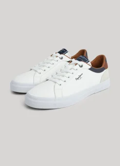 Men Pepe Jeans Kenton Court Combined Sneakers