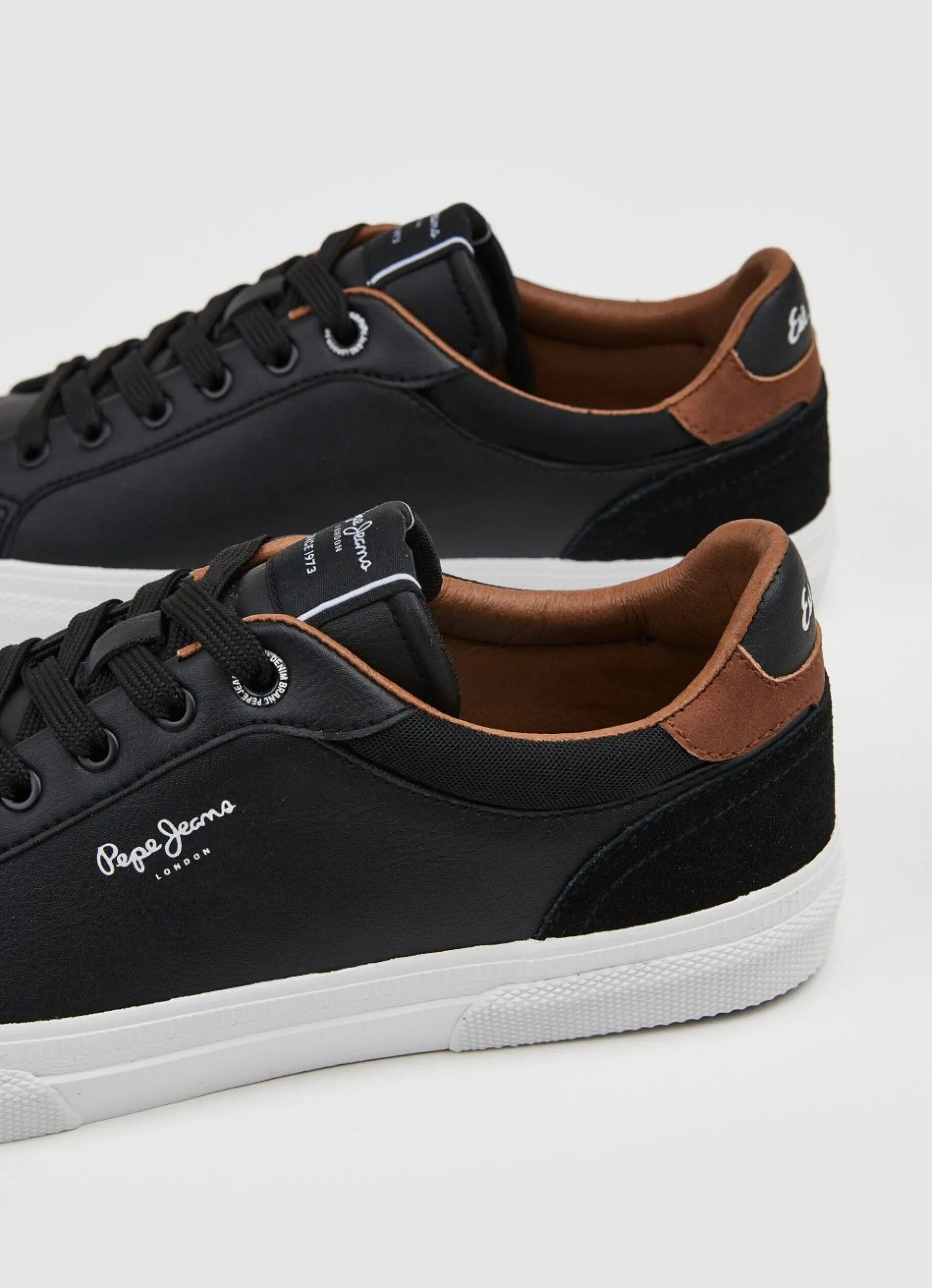 Men Pepe Jeans Kenton Court Combined Sneakers