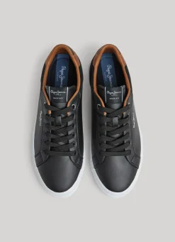 Men Pepe Jeans Kenton Court Combined Sneakers