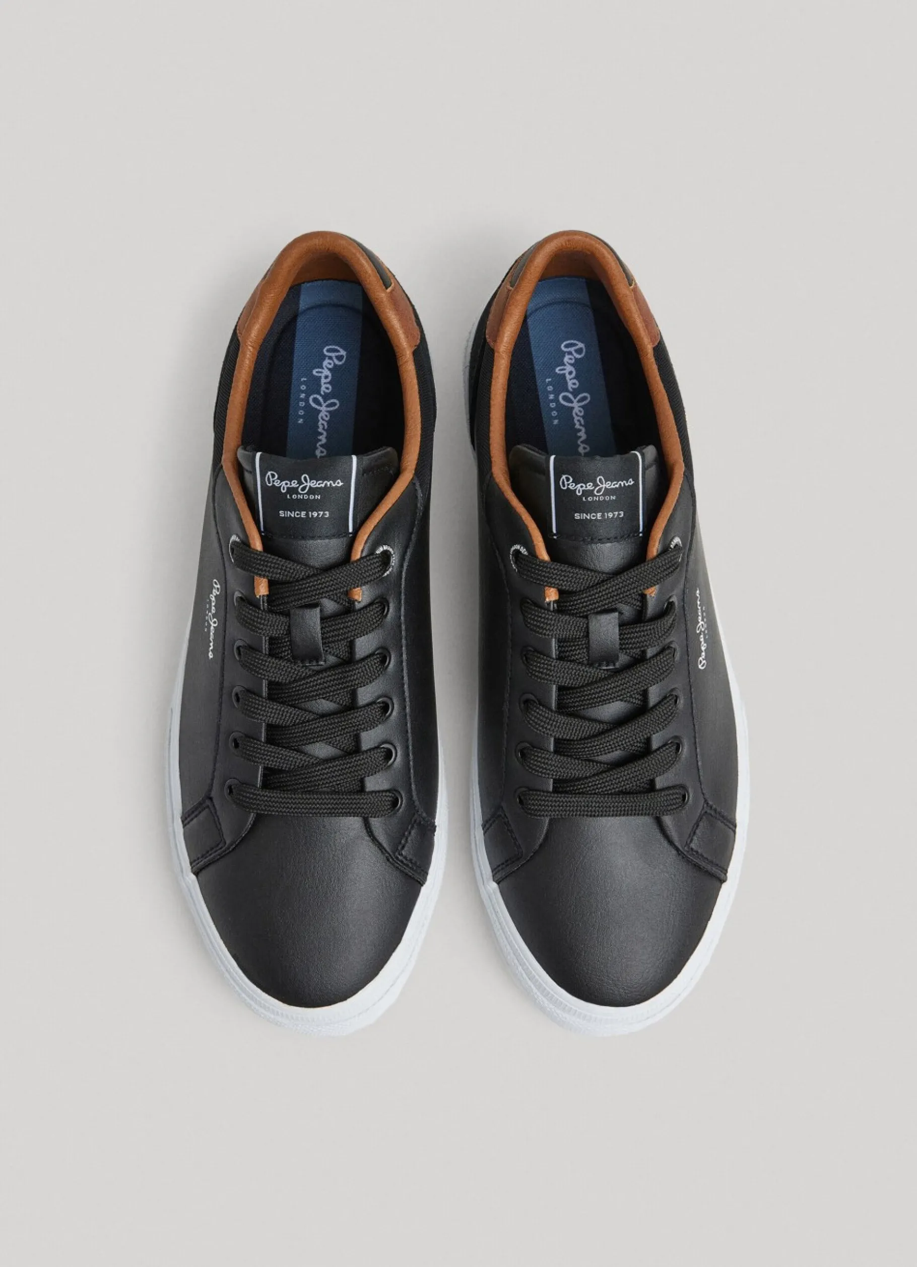 Men Pepe Jeans Kenton Court Combined Sneakers
