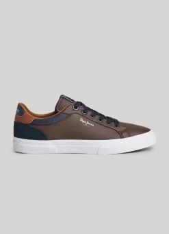 Men Pepe Jeans Kenton Court Combined Sneakers