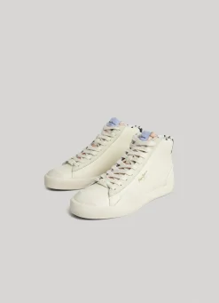 Women Pepe Jeans Kenton Vintagehigh Trainers