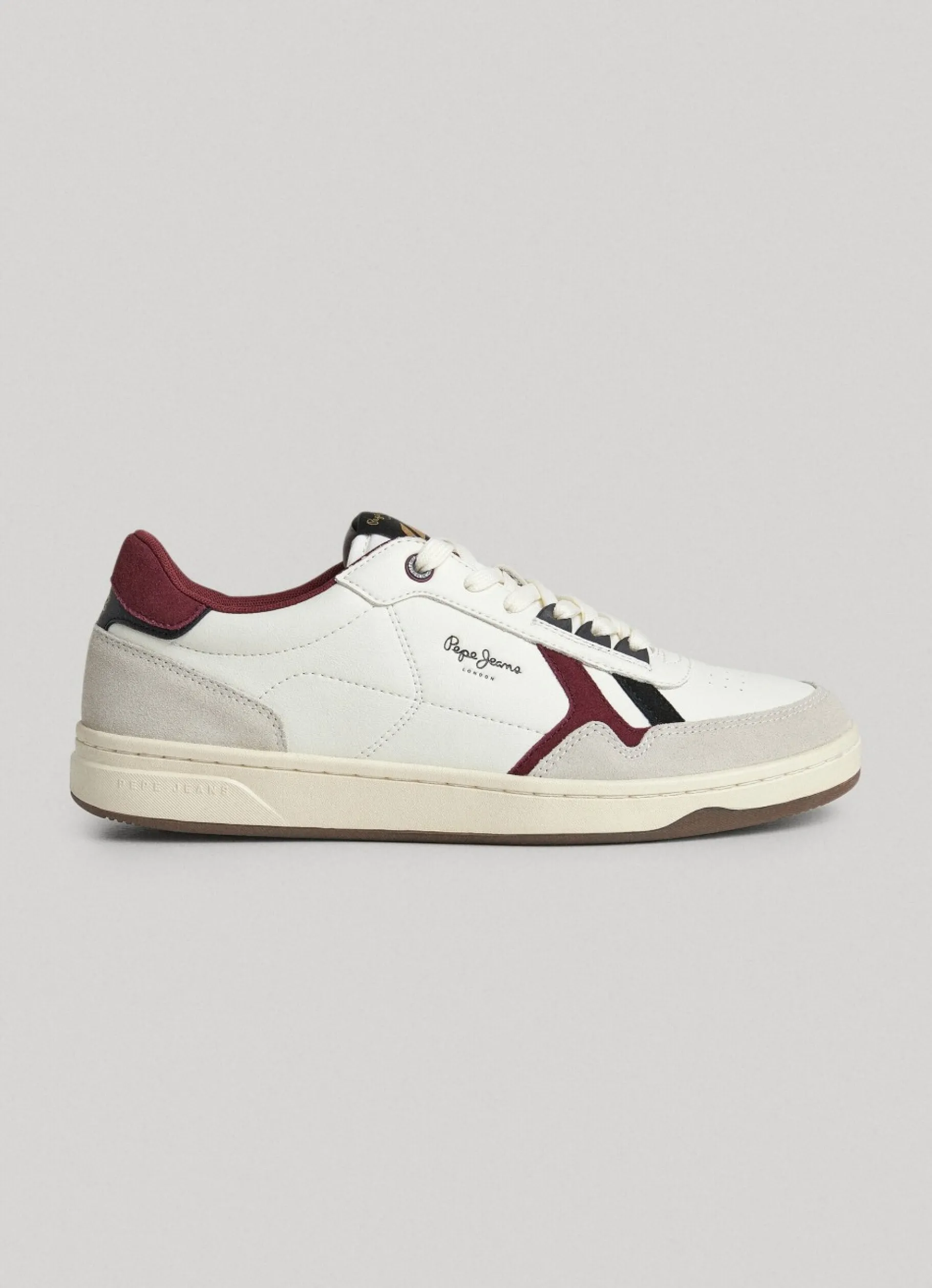 Men Pepe Jeans Kore Vintage Leather Trainers