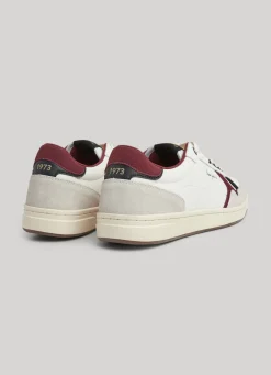 Men Pepe Jeans Kore Vintage Leather Trainers