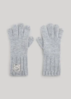 Women Pepe Jeans Label Logo Gloves