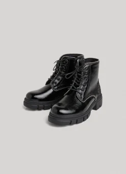 Girl Pepe Jeans Laced Ankle Boots