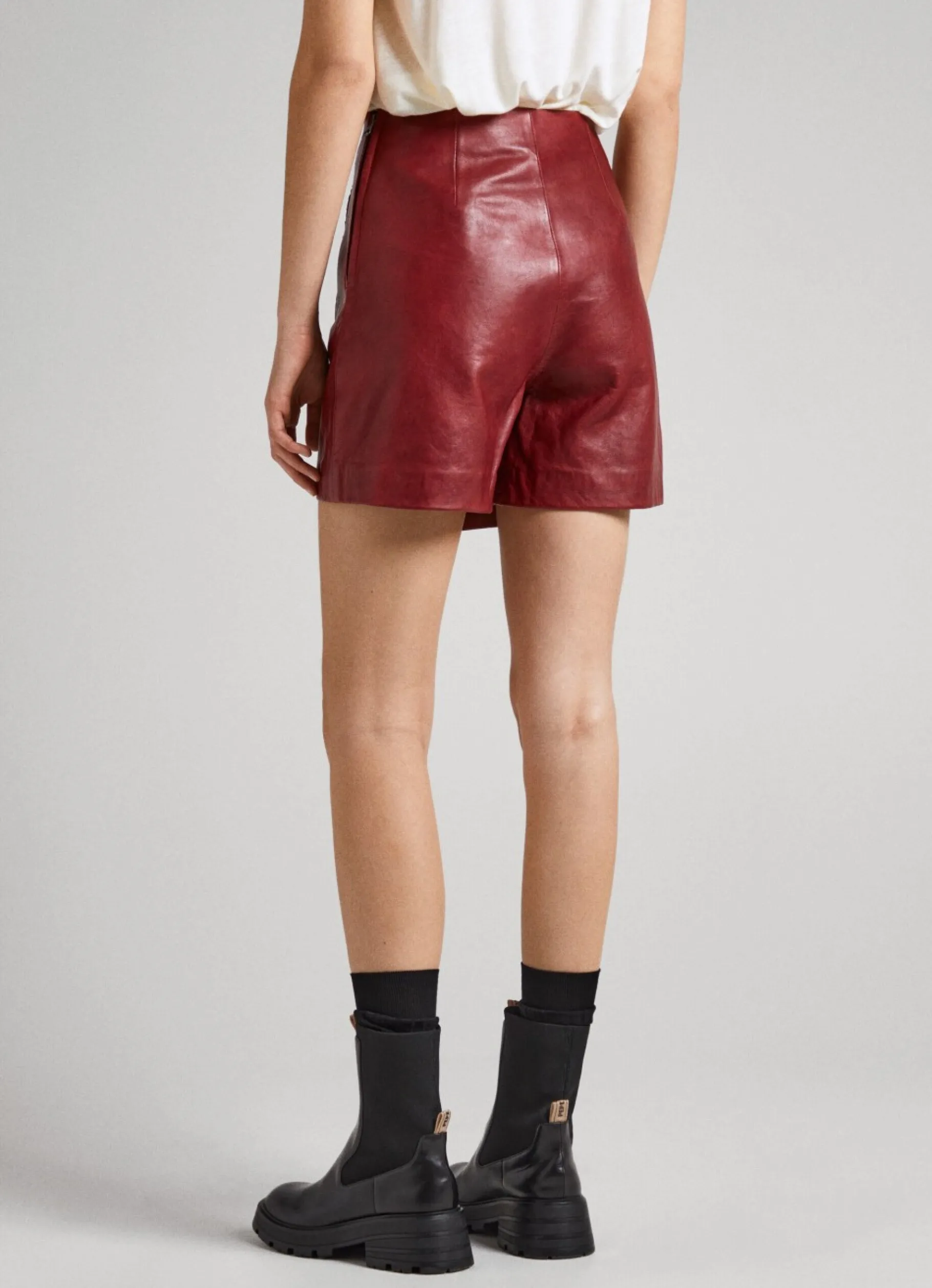 Women Pepe Jeans Lamb Nappa Skort