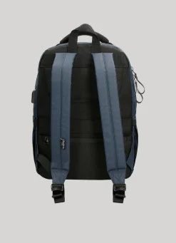 Men Pepe Jeans Laptop Backpack With 2 Compartments