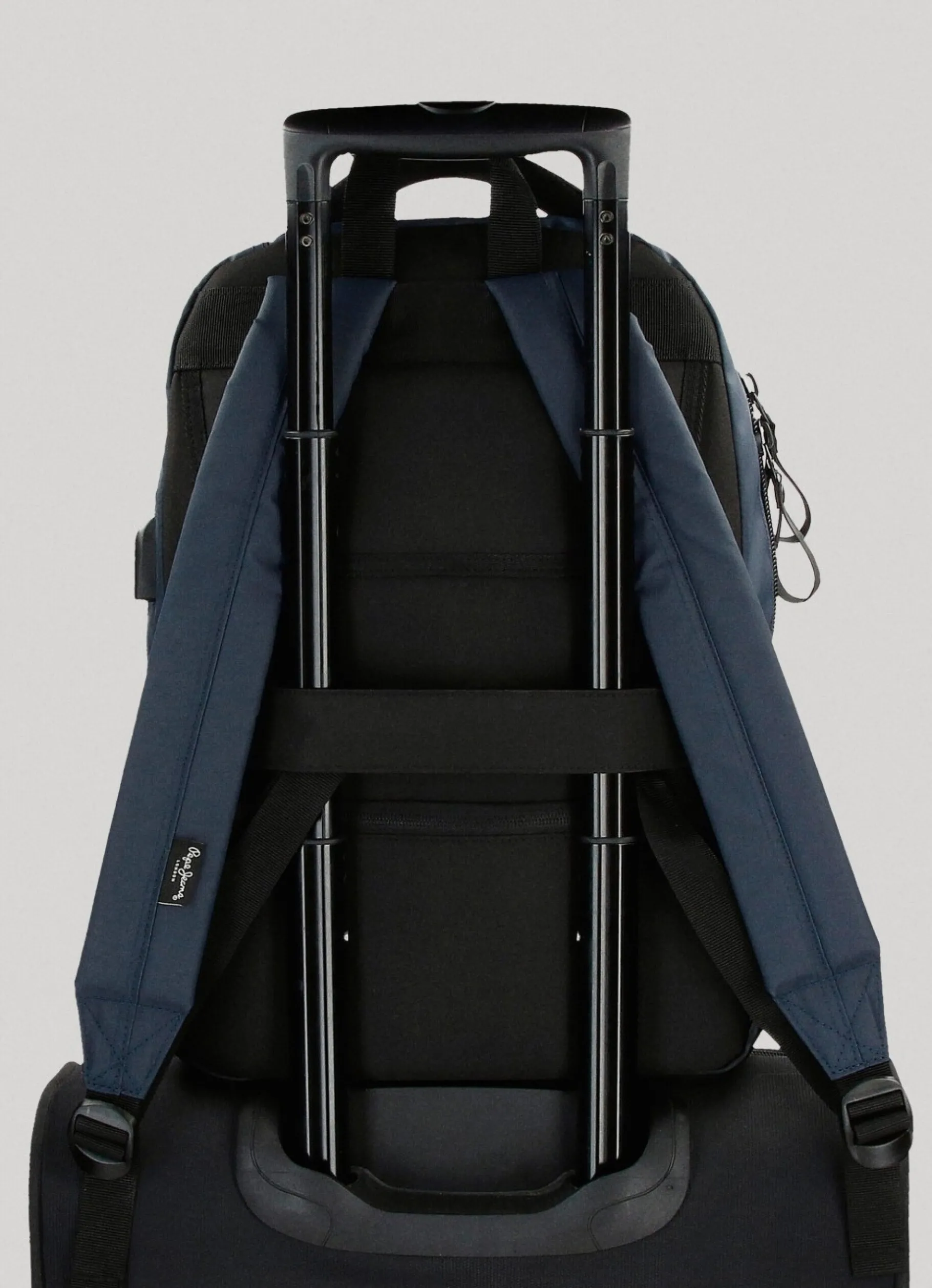 Men Pepe Jeans Laptop Backpack With 2 Compartments
