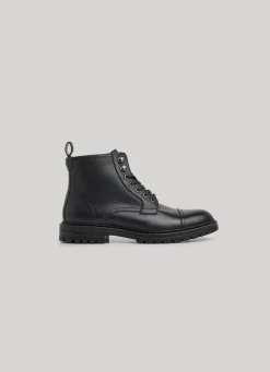 Men Pepe Jeans Leather Ankle Boots