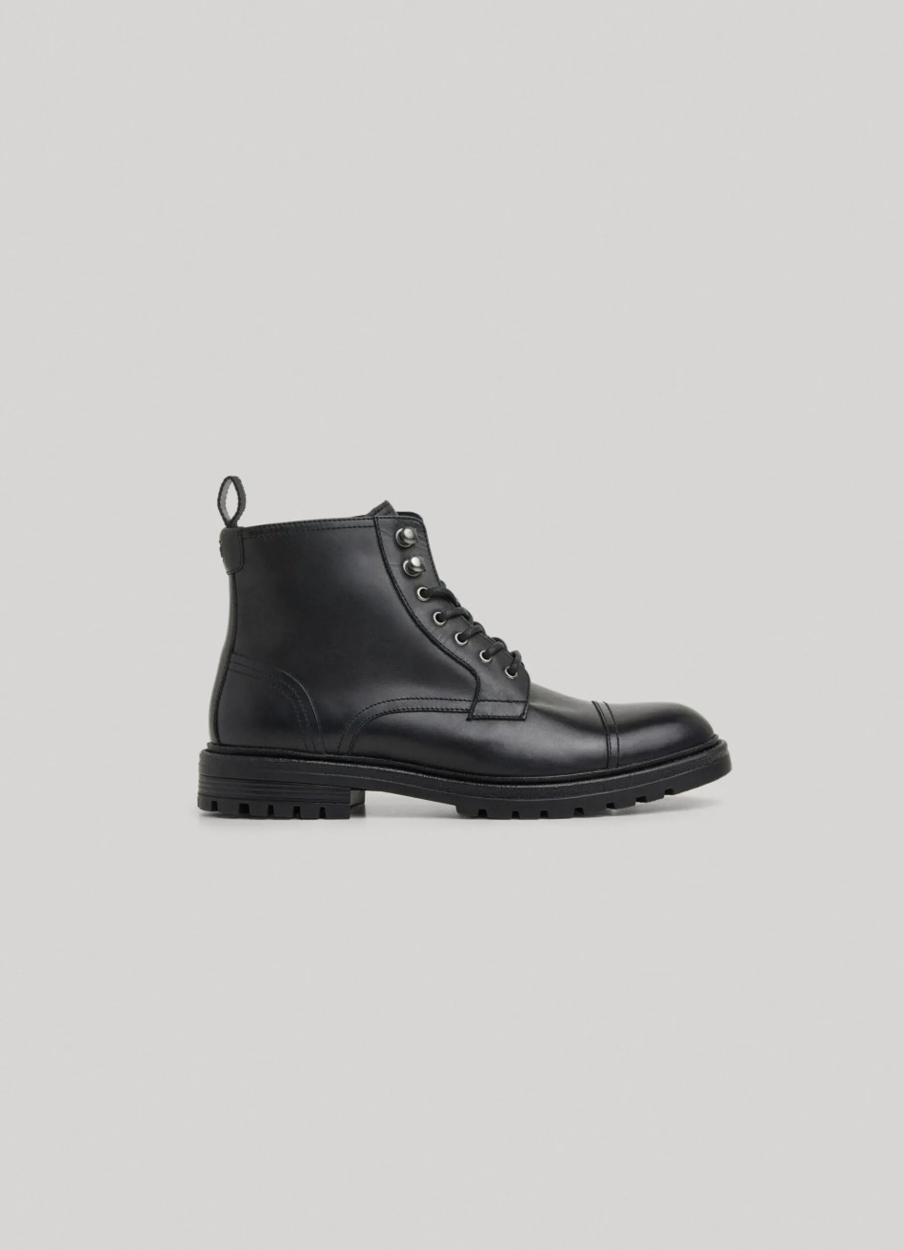 Men Pepe Jeans Leather Ankle Boots