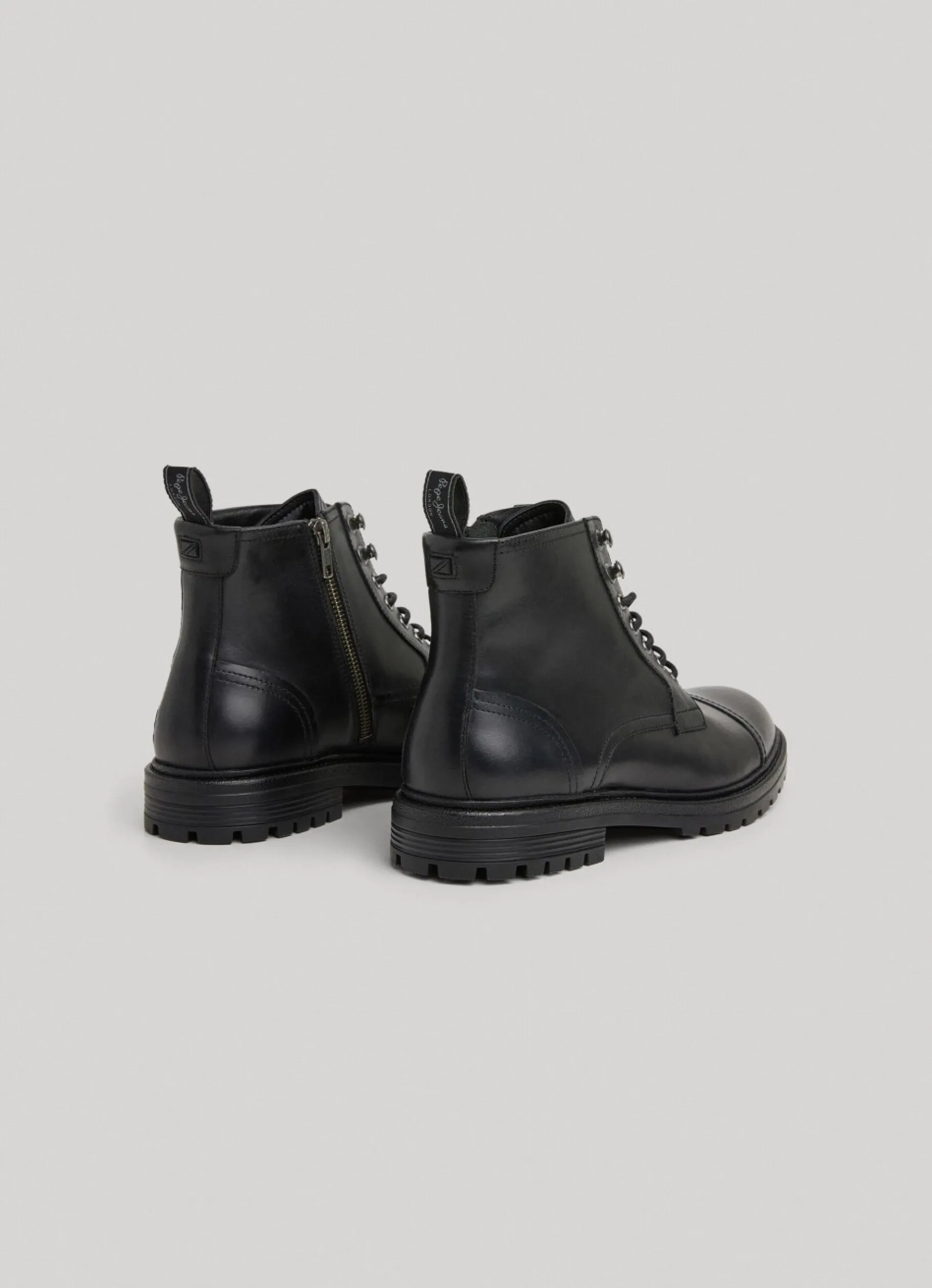 Men Pepe Jeans Leather Ankle Boots