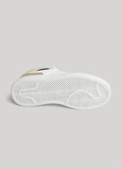 Boy Pepe Jeans Leather Player Britboot Trainers