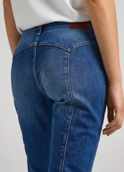 Women Pepe Jeans Lennox Flare Fit Mid-Rise Jeans