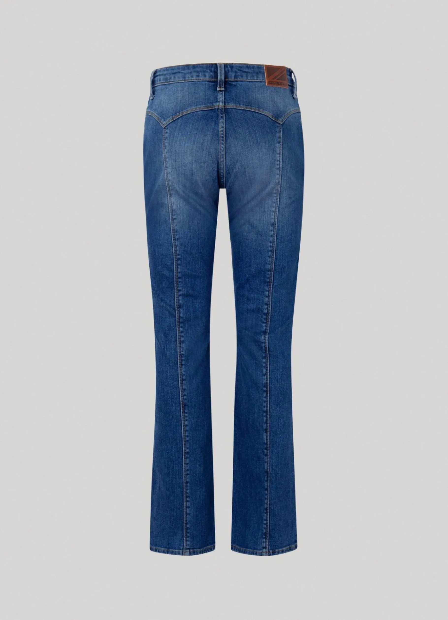 Women Pepe Jeans Lennox Flare Fit Mid-Rise Jeans