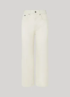 Women Pepe Jeans Lexa Sky Wide Leg High Waist Jeans
