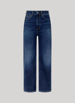 Women Pepe Jeans Lexa Sky Wide Leg High-Rise Jeans